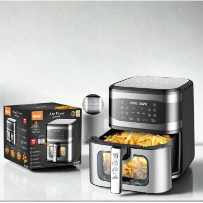 Friteuse à Air RAF 8 Litres  : La Cuisine Saine et Ultra-Rapide