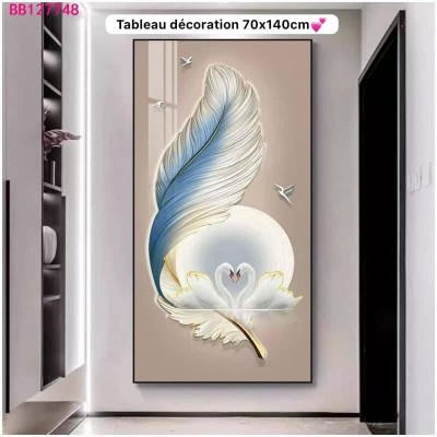 Œuvre d'Art Murale  Cercles Dorés & Harmonie