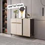 Duo Moderne : Table Basse & Meuble TV Blanc/Noir – Élégance Minimaliste
