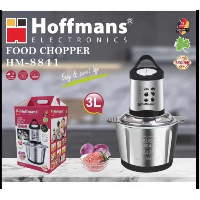 Hachoir à Viande Électrique Hoffmans HM-8841 – Performance & Design en Inox