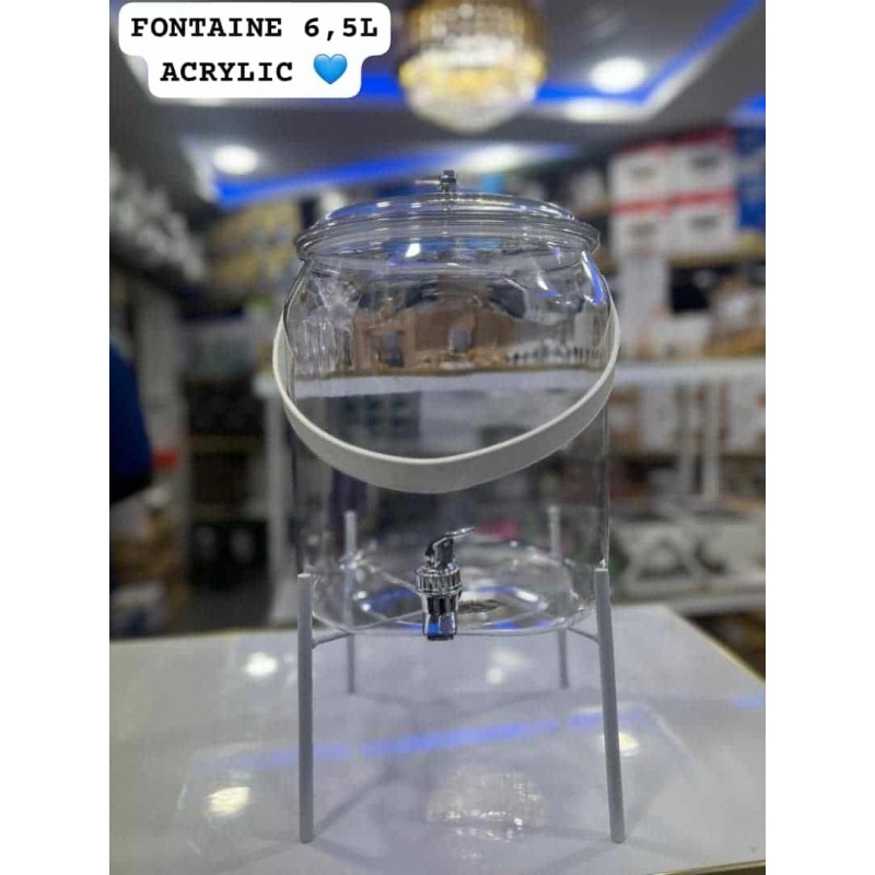 Fontaine à boisson élégante – 6,5 L – Pratique & Design