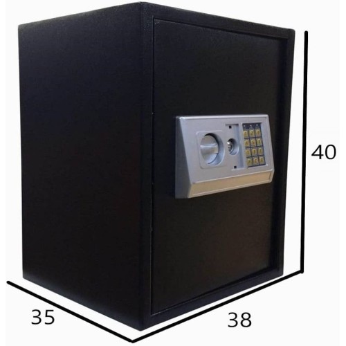 Coffre-fort extra-large 40x38x35 cm – Sécurité numérique et clé