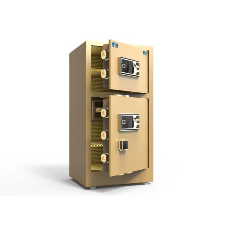 Coffre-Fort Beige Clair 110kg – Sécurité Renforcée à Code et Clé