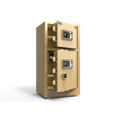 Coffre-Fort Beige Clair 110kg – Sécurité Renforcée à Code et Clé