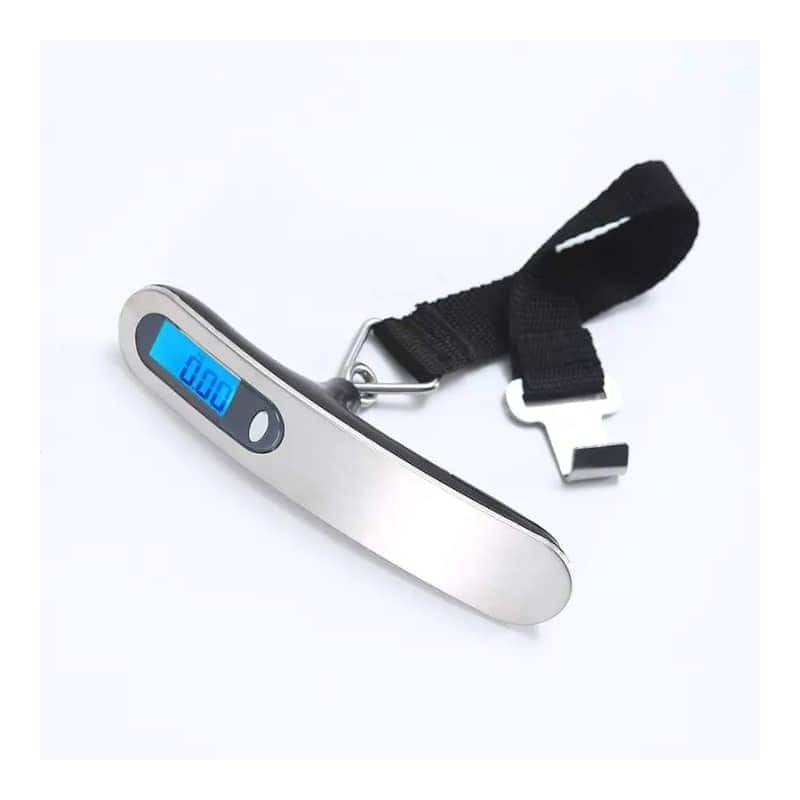 Pèse-Bagage Numérique Haute Précision avec Écran LCD Rétroéclairé – Jusqu’à 50 kg / 110 lbs