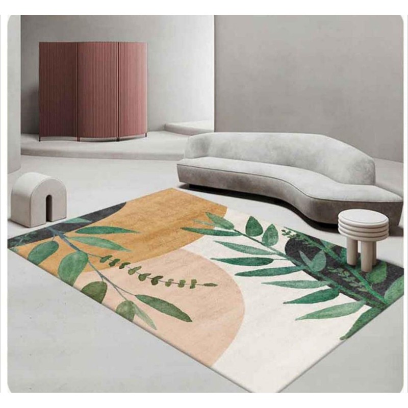 Tapis 3D Moderne Grande Dimension 3x2M – Décoratif, Doux, Lavable & Antidérapant