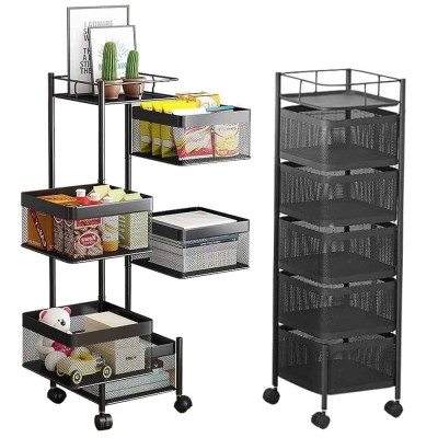 Étagère Multifonction 5 Niveaux – Cuisine, Salle de Bain, Salon