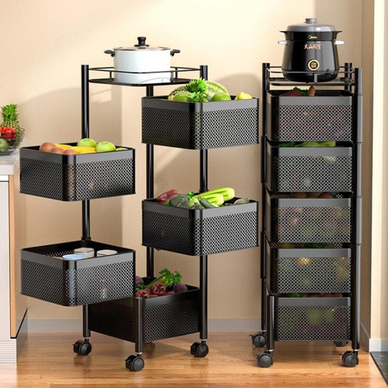 Étagère Multifonction 5 Niveaux – Cuisine, Salle de Bain, Salon