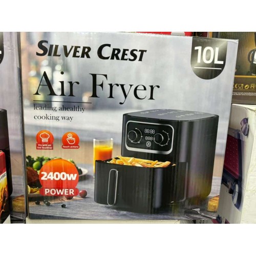 Friteuse à Air Silver Crest 10L – Cuisson Rapide et Saine