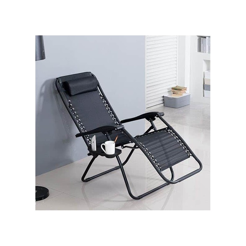 Chaise Longue Pliante de Relaxation – Confort, Solidité et Design Moderne