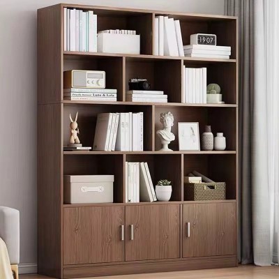 Étagère de bibliothèque en Bois Massif 140x22x180cm