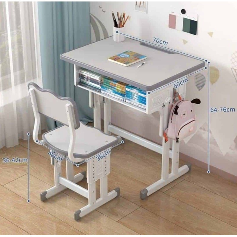 Table Bureau d’Étude pour Enfants avec Chaise enfants âgés de 3 à 18 ans