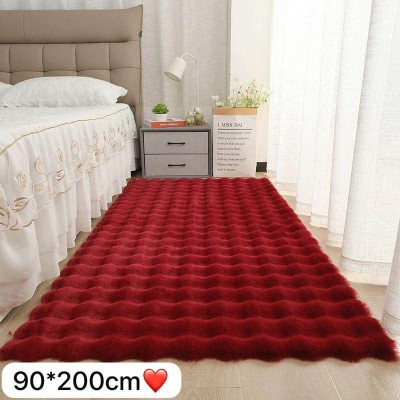 Tapis en Velours à Bulles de Couleur Unie – Confort et Élégance Moderne