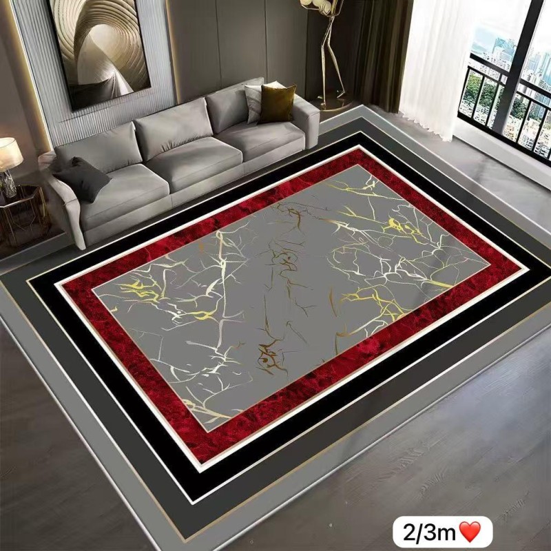 Tapis 3D Moderne – Design Géométrique et Élégance 3 mètres x 2 mètres