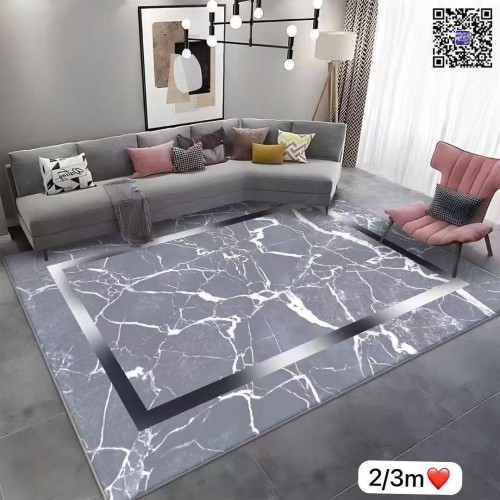 Tapis 3D Moderne – Design Géométrique et Élégance 3 mètres x 2 mètres