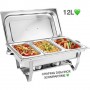 Lot de 12 ustensiles de cuisine élégants en silicone