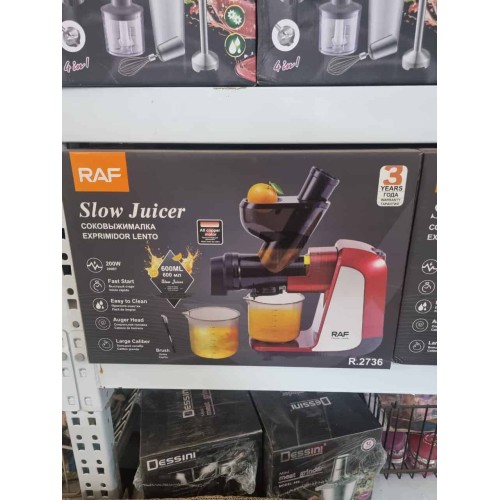 Extracteur  RAF R.2736 – 200W, Technologie à Froid, Capacité 600 ml 2