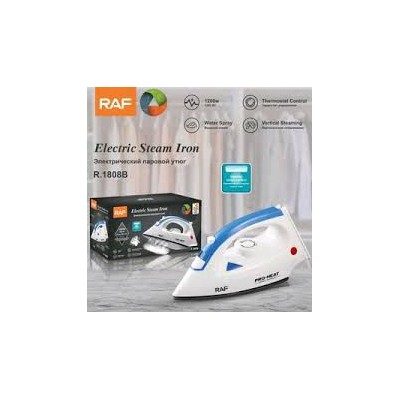 Fer à repasser à vapeur RAF R.1808B – Technologie  pour un repassage rapide et efficace