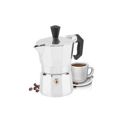 Cafetière Italienne en Aluminium 6 tasses  Moka