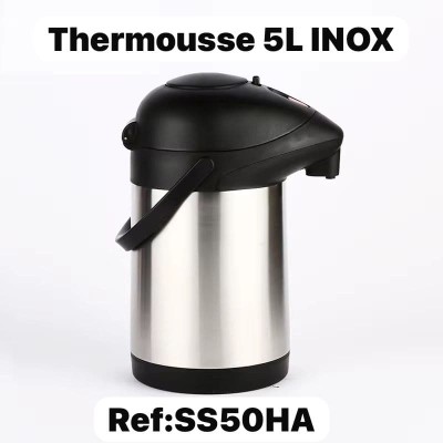 Thermos Isotherme 5L INOX – Grande capacité et conservation optimale