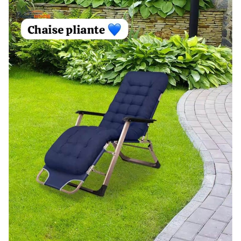 Chaise Pliante de Détente Extérieure – Confortable, Durable et Facile à Transporter