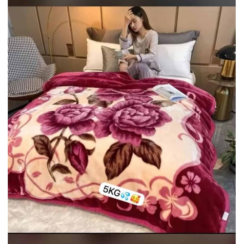 Couverture Double Épaisseur en Polyester Mbadji 2