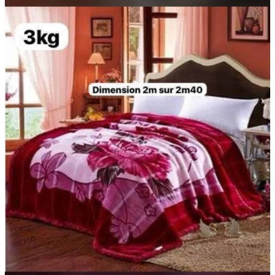 Couverture Double Épaisseur en Polyester Mbadji