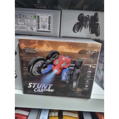 Voiture RC Tout-Terrain avec Rotations 360° et Effets Lumineux