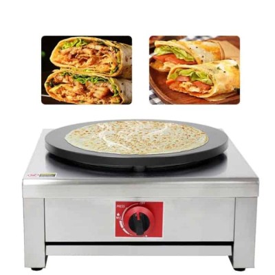 Crêpière Pro à Gaz – Rapidité, Puissance et Qualité Inox