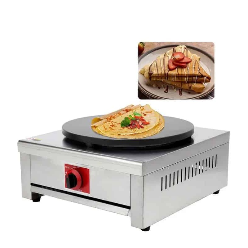 Crêpière Pro à Gaz – Rapidité, Puissance et Qualité Inox