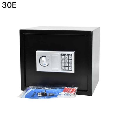 Coffre-Fort de Sécurité Électronique 30E – Porte Renforcée, Clé de Secours