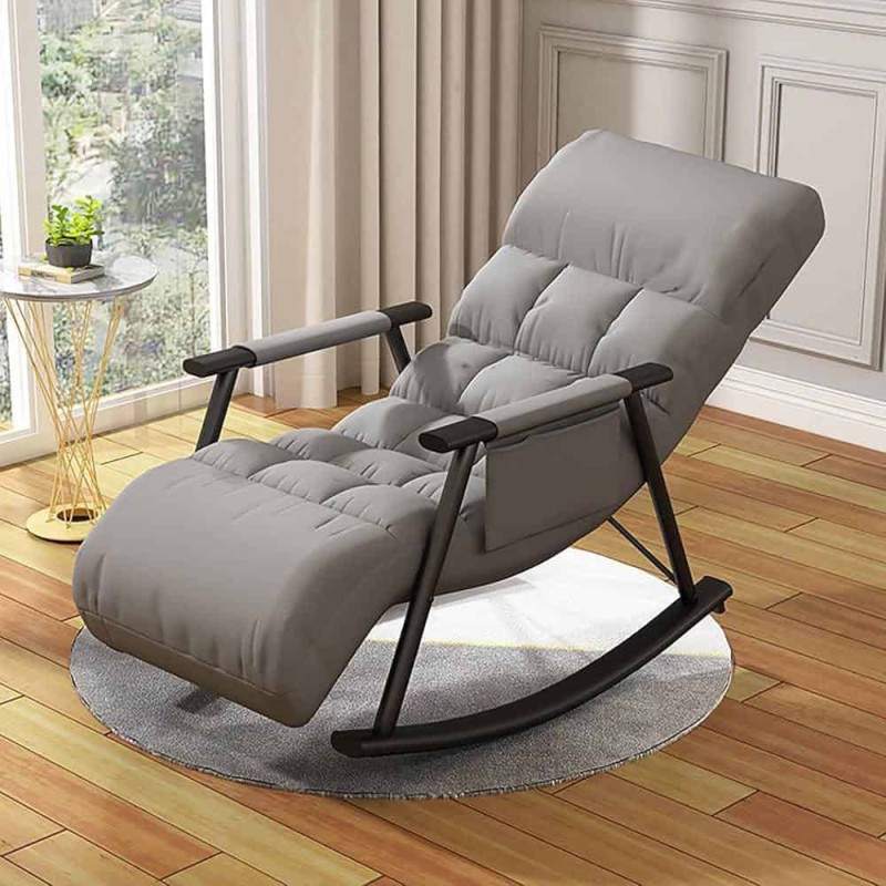 Fauteuil pivotant relaxant inclinable avec support téléphone