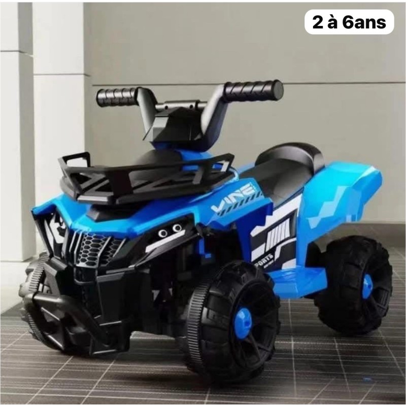 Quad Électrique Tout-Terrain pour Enfants (2 à 6 ans)