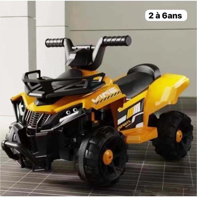 Quad Électrique Tout-Terrain pour Enfants (2 à 6 ans)