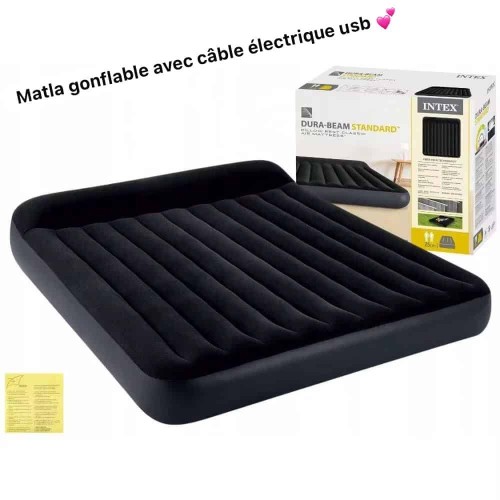 Matelas Gonflable Intex Dura-Beam Standard Fiber-Tech – Confort & Stabilité 2