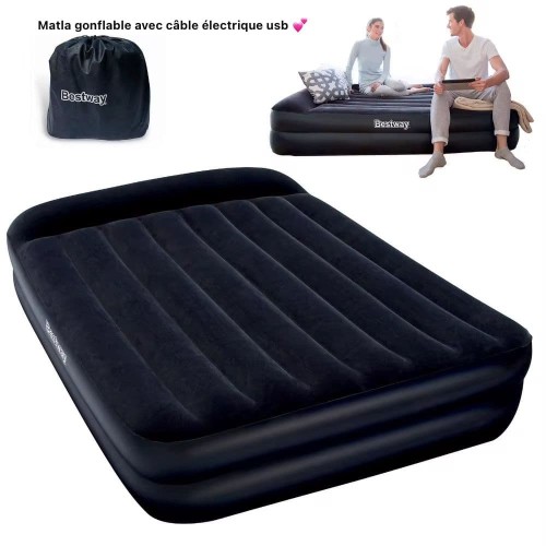 Matelas Gonflable Intex Dura-Beam Standard Fiber-Tech – Confort & Stabilité