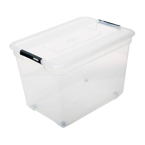Boîte de Rangement Transparente 100 L