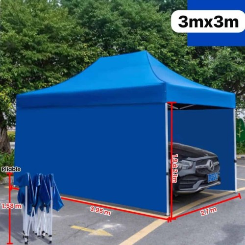 Tente pliante professionnelle 3x3m – Idéale pour mariage, buffet et lounge 2
