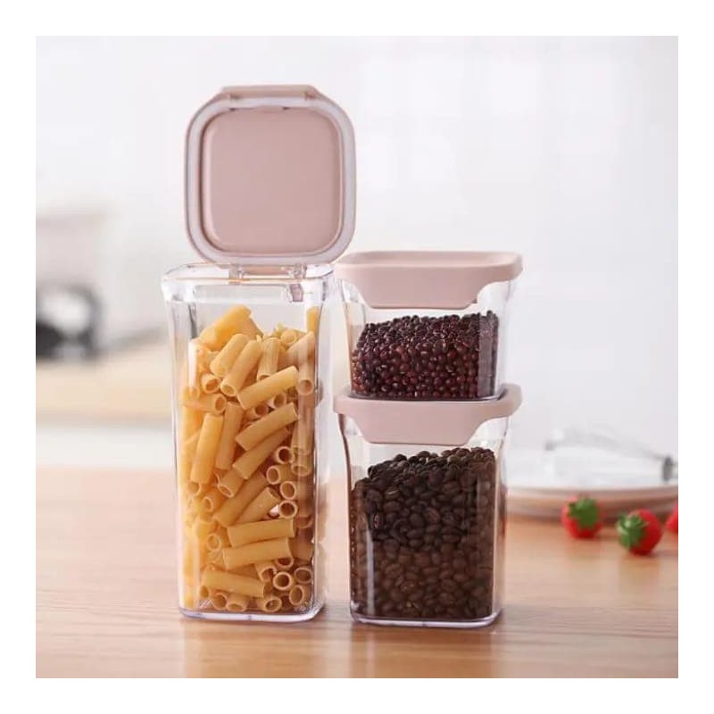 Conteneurs de Stockage Alimentaire Empilables avec Couvercles Hermétiques