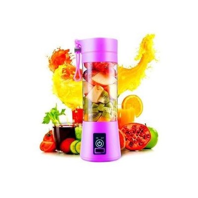 Mixeur  Fruits rechargeable avec USB,Mini Blender - 380 ml