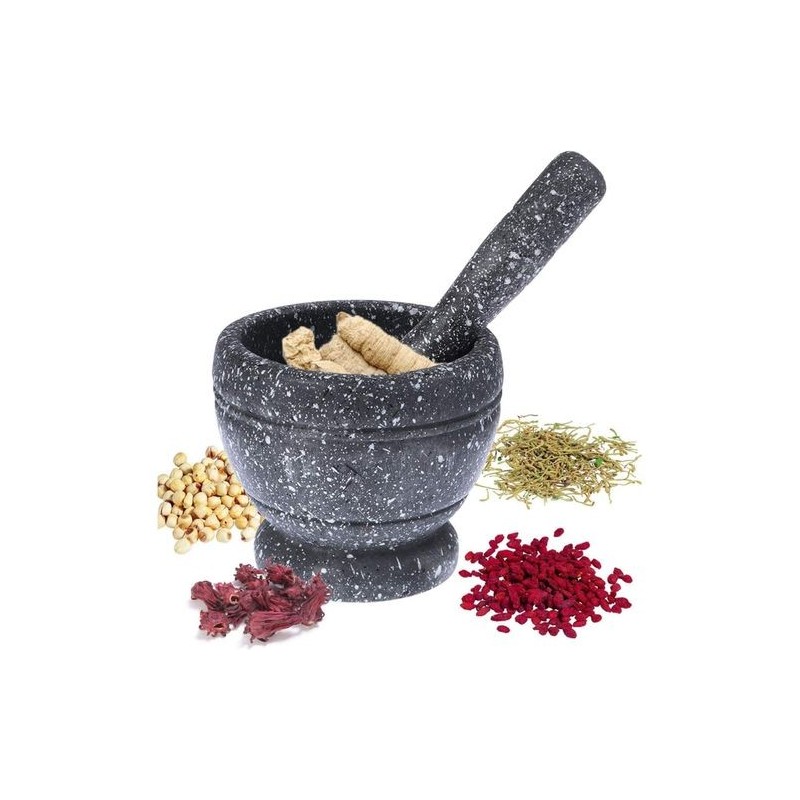 Mortier et Pilon de Broyeur en Résine