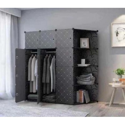 Armoire En Plastique De 3 Battants Avec Range Chaussures.