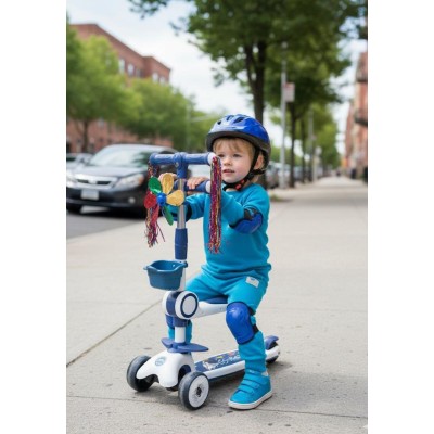 Trottinette Enfant 3–8 Ans avec Roues Lumineuses