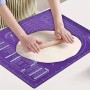 Tapis de pâtisserie silicone 50×70 cm – Précision, antiadhérente et cuisson parfaite