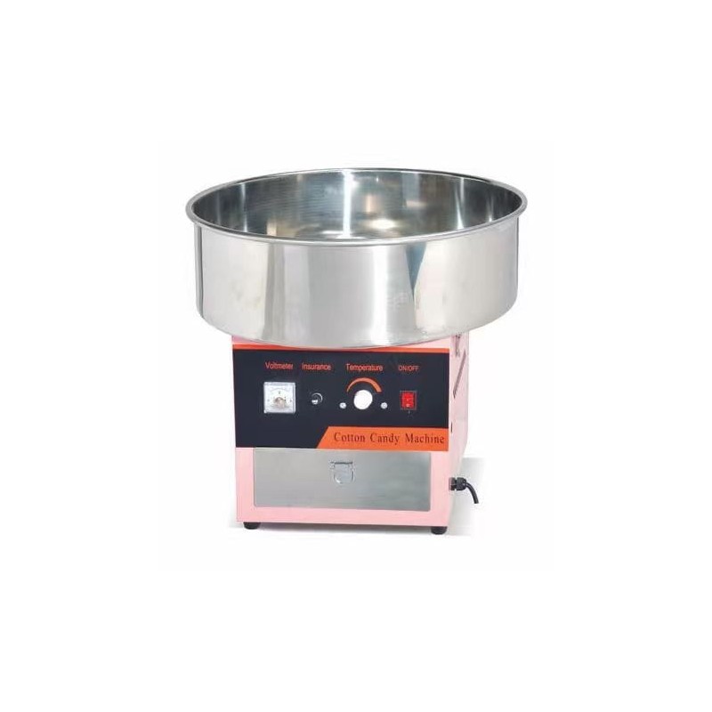 Machine à barbe à papa professionnelle rose – Électrique ou gaz, compacte