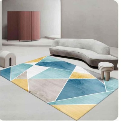 Tapis 3D Moderne  – Décoratif, Doux, Lavable & Antidérapant
