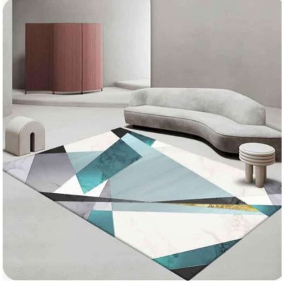 Tapis 3D Moderne  – Décoratif, Doux, Lavable & Antidérapant