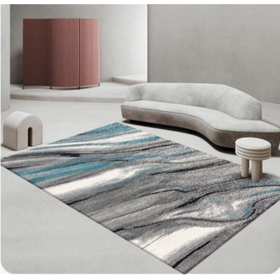 Tapis 3D Moderne  – Décoratif, Doux, Lavable & Antidérapant