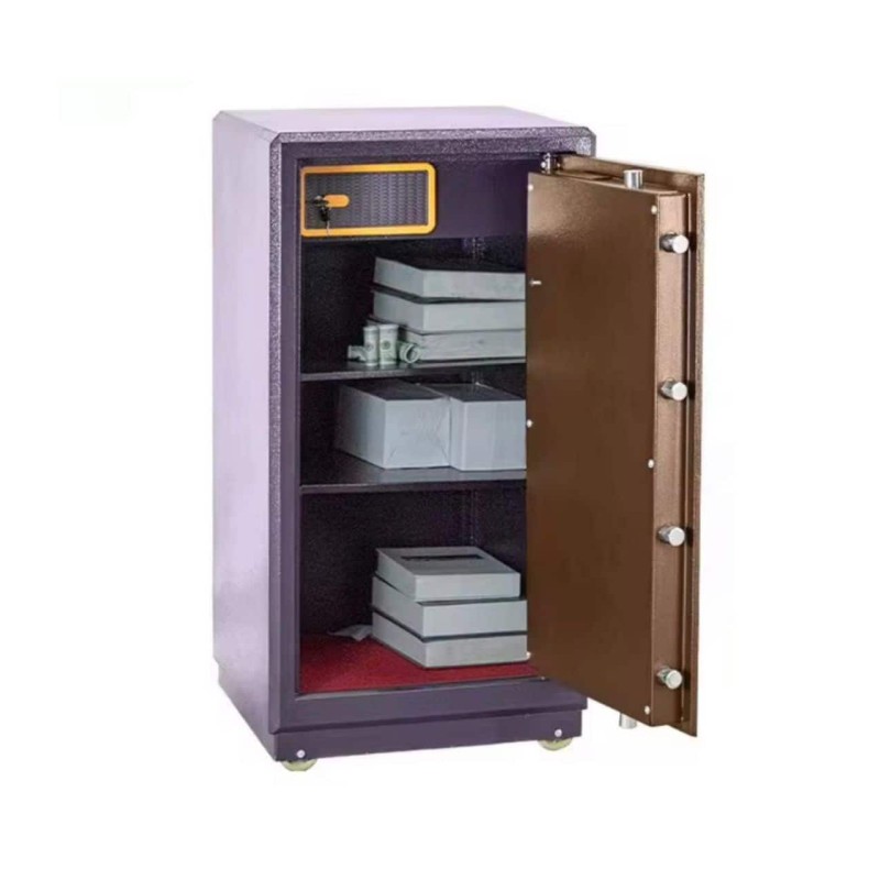 Coffre-fort ultra sécurisé 100 kg – Acier robuste, double système de verrouillage