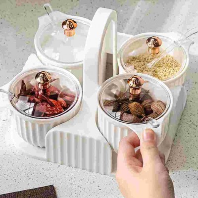 Boîte d'assaisonnement de cuisine, 4 grilles a Condiments